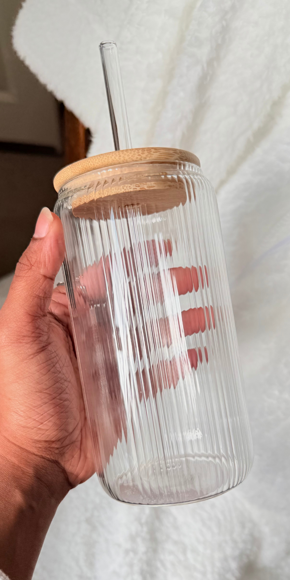 Plain 16oz glass Mug