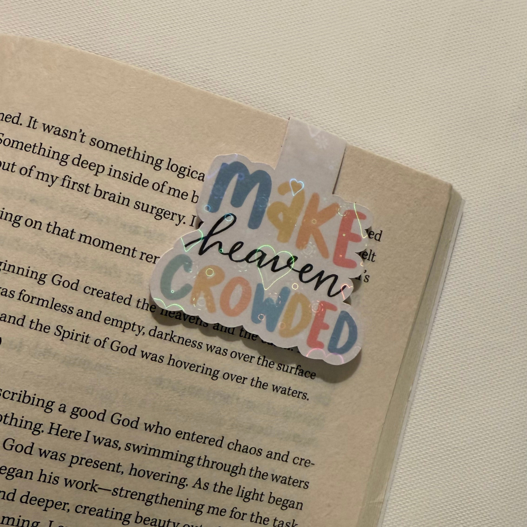 Crowded Heaven Magnetic Bookmark