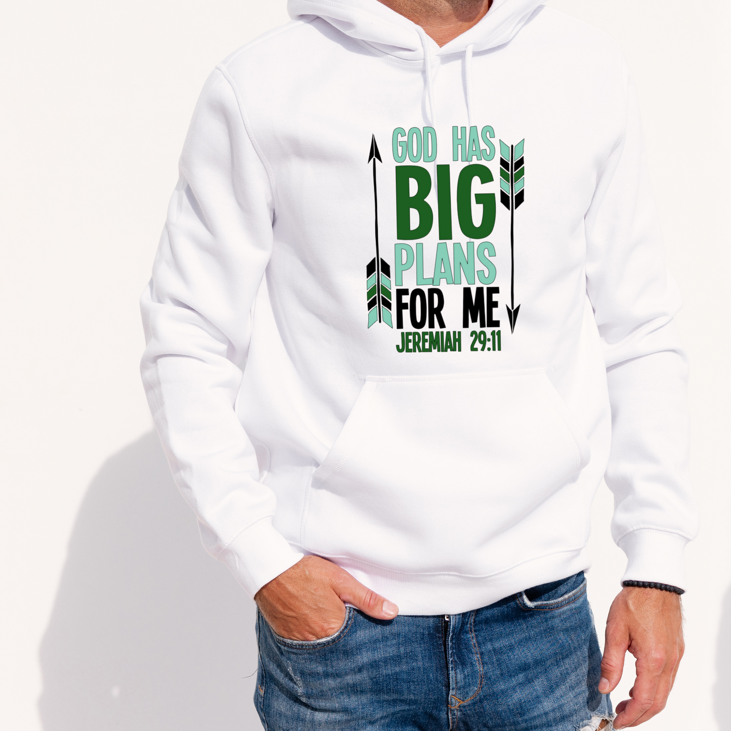 Cloud White Unisex Hoodie