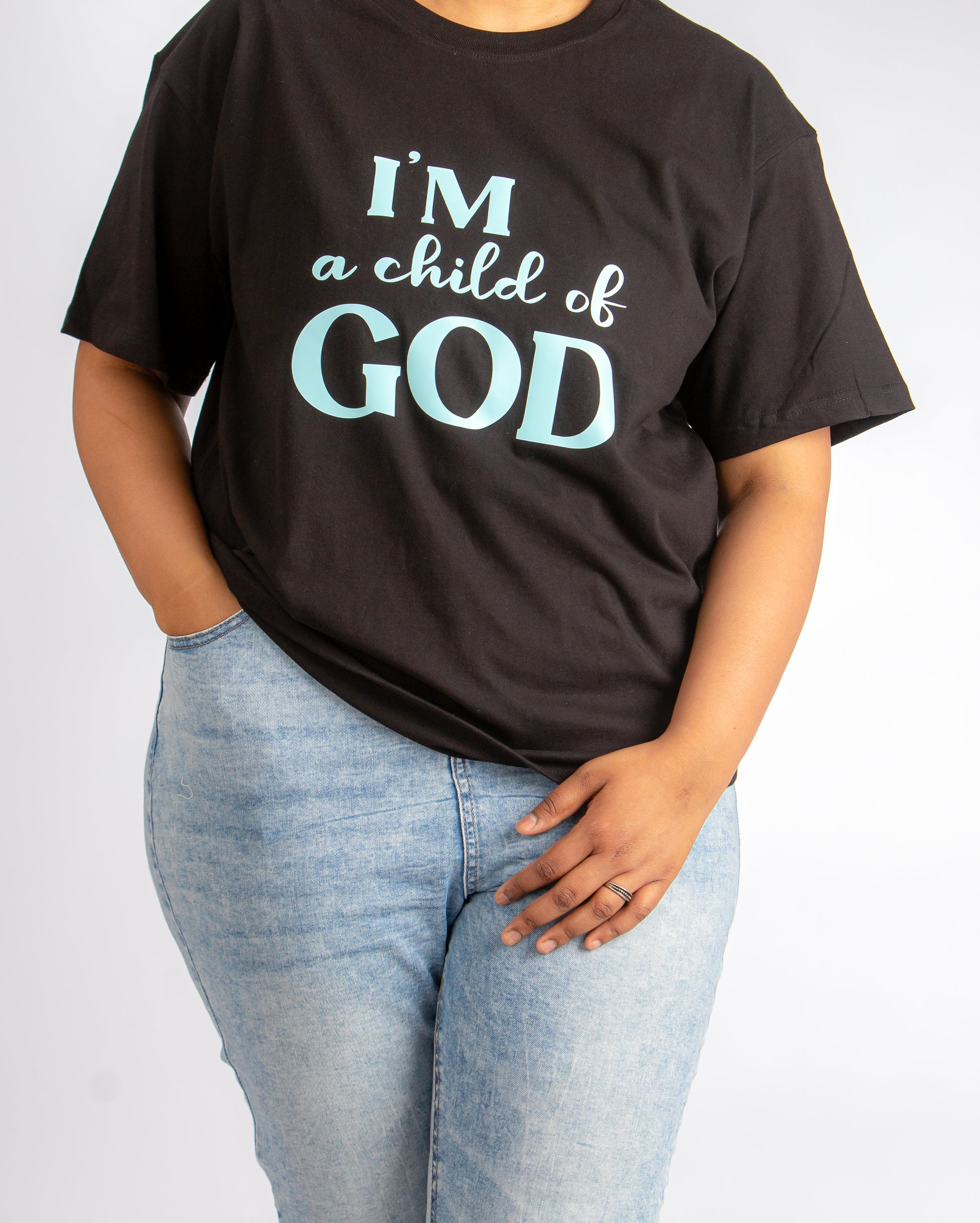 Chosen & Loved Black short sleeve Tshirt