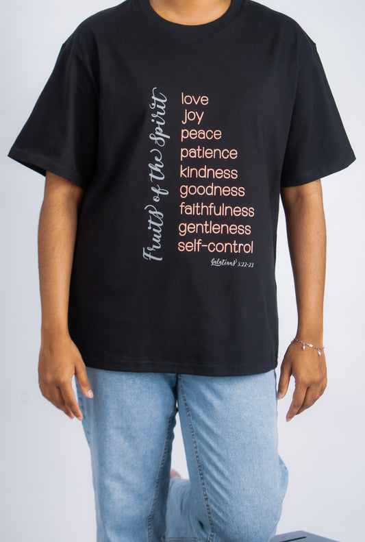 Fruit of the Spirit Black T-shirt 