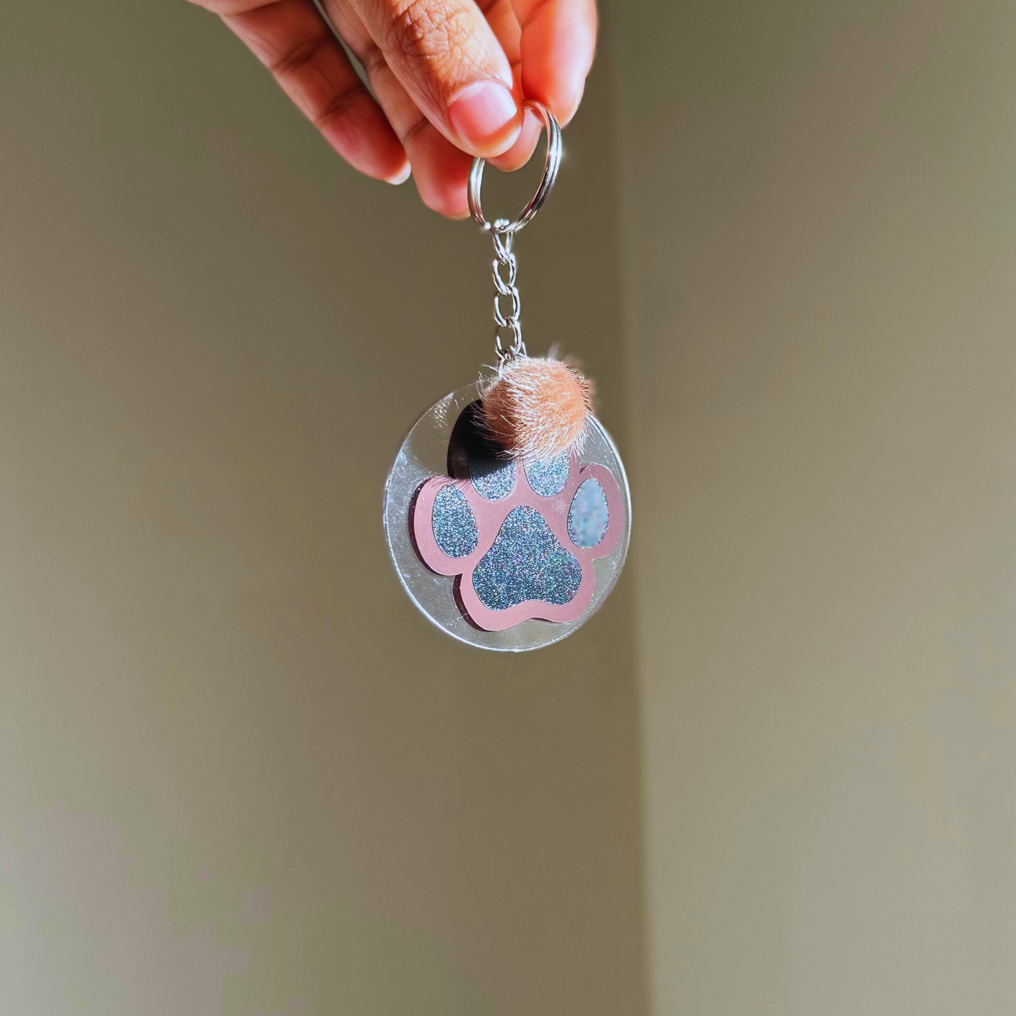 Pawfect Charm Keychain