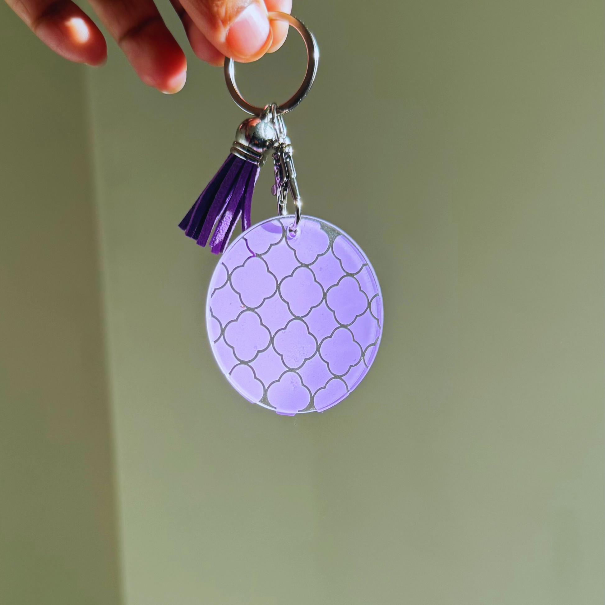 Purple Haze Keychain