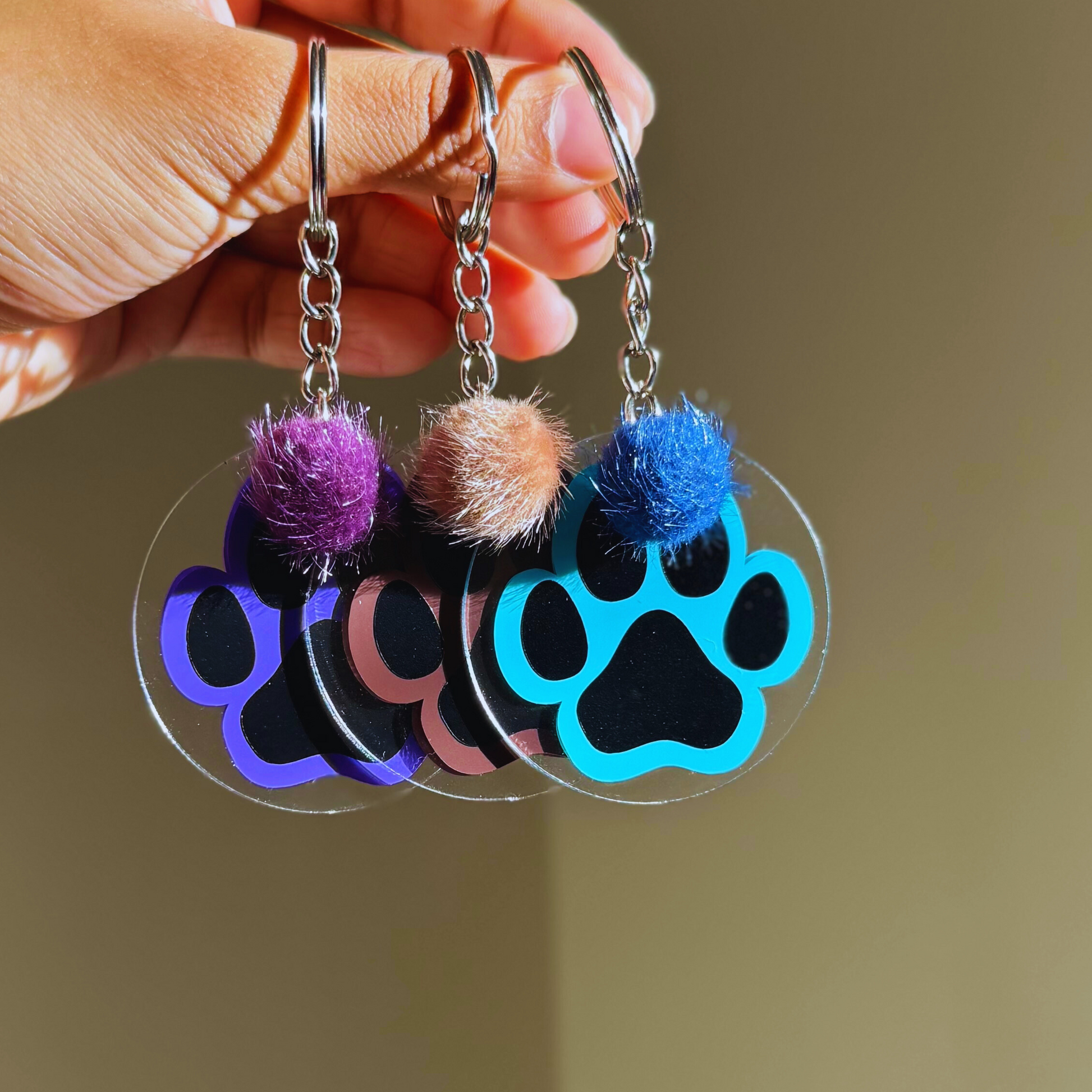 Pawfect Charm Keychain