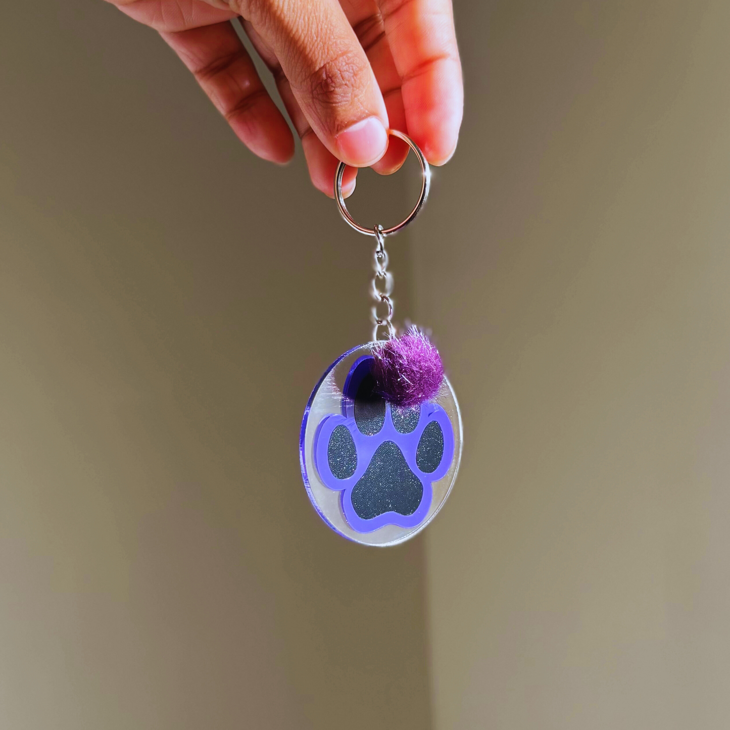 Pawfect Charm Keychain