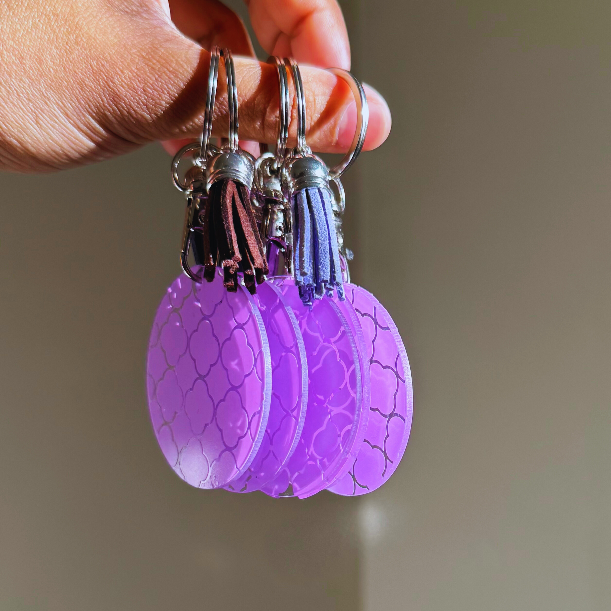 Purple Haze Keychain